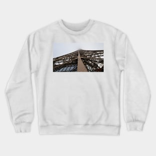 Eiffel Tower in clouds Crewneck Sweatshirt